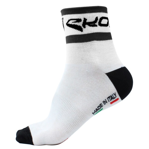 MEIAS DE CANO BAIXO EKOI COOLMAX BRANCO PRETO MEIAS DE CANO BAIXO EKOI COOLMAX BRANCO PRETO