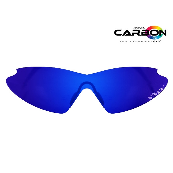Revo-Sonnenbrillengläser Blau EKOI REAL CARBON RACE Revo-Sonnenbrillengläser Blau EKOI REAL CARBON RACE