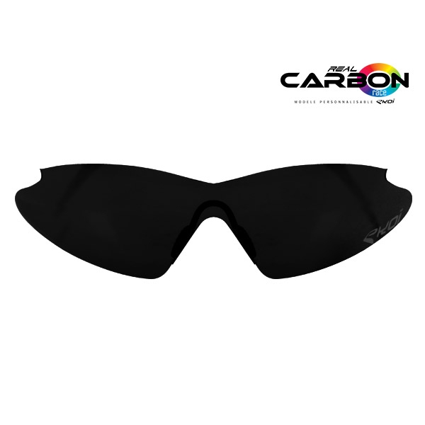 Lens Solar Mirror Black EKOI REAL CARBON RACE Lens Solar Mirror Black EKOI REAL CARBON RACE