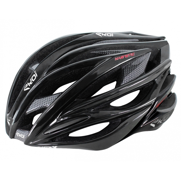 CASQUE EKOI EKCEL MAGNETIC NOIR BRILLANT CASQUE EKOI EKCEL MAGNETIC NOIR BRILLANT
