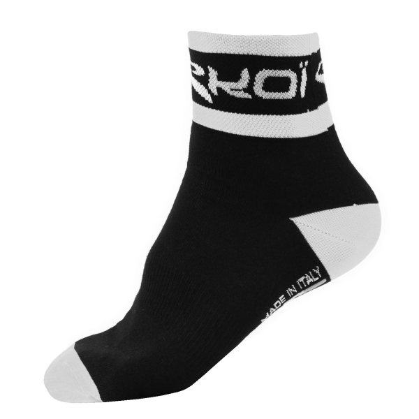 CALCETINES CORTOS EKOI COOLMAX NEGRO Y BLANCO CALCETINES CORTOS EKOI COOLMAX NEGRO Y BLANCO