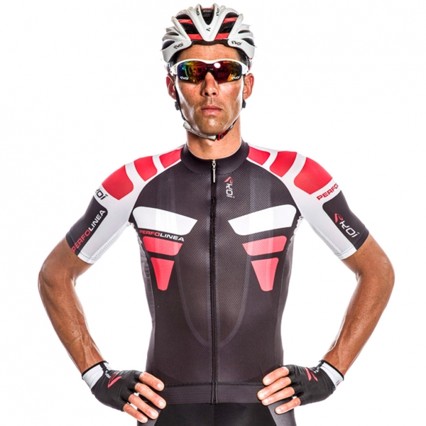 MAILLOT EKOI PERFOLINEA 2015 NOIR ROUGE MAILLOT EKOI PERFOLINEA 2015 NOIR ROUGE