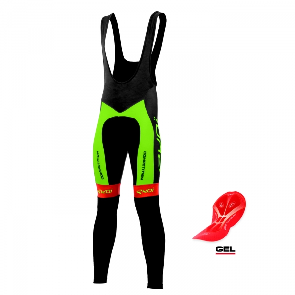 BIB TIGHTS EKOI COMPETITION7 GEL NEON GREEN BIB TIGHTS EKOI COMPETITION7 GEL NEON GREEN