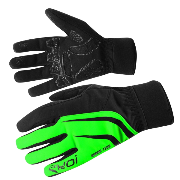GUANTES EKOI WARMTECH VERDE NEON GUANTES EKOI WARMTECH VERDE NEON