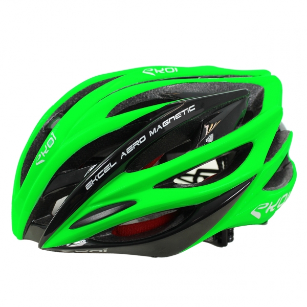 CASCO EKOI EKCEL MAGNETIC EVO2 NEON VERDE CASCO EKOI EKCEL MAGNETIC EVO2 NEON VERDE