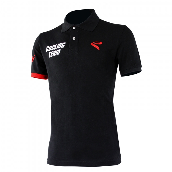 Koszulka Polo EKOI Cycling Team 2016 czarna Koszulka Polo EKOI Cycling Team 2016 czarna