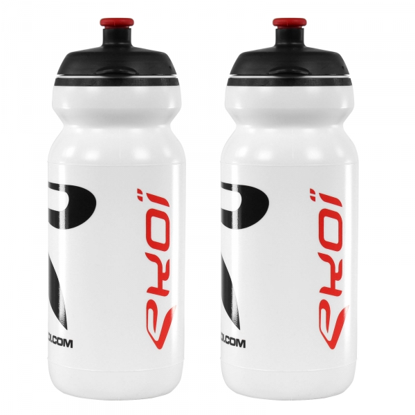 PACK 2 Bidons EKOI 600ml Clip 2016 Branco PACK 2 Bidons EKOI 600ml Clip 2016 Branco