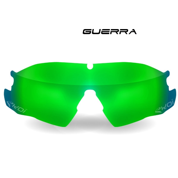 Verre GUERRA Revo vert Cat-3 Verre GUERRA Revo vert Cat-3