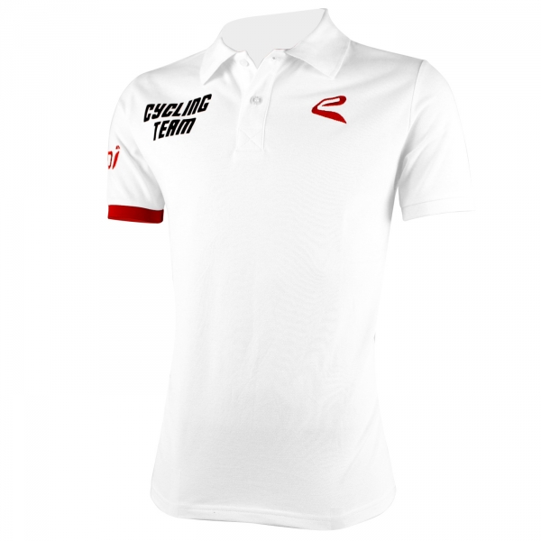Polo EKOI Cycling Team 2016 blanco Polo EKOI Cycling Team 2016 blanco