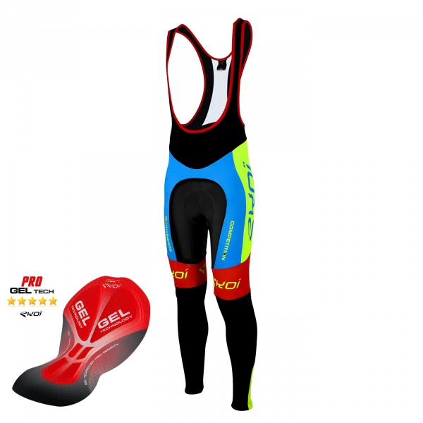 EKOI Competition9 Gel blue bib tights EKOI Competition9 Gel blue bib tights