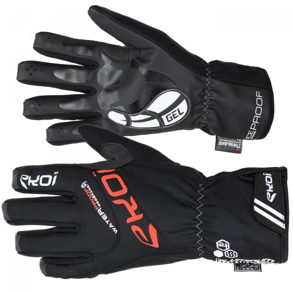 EKOI WATERPROOF 2016 black winter cycling gloves EKOI WATERPROOF 2016 black winter cycling gloves