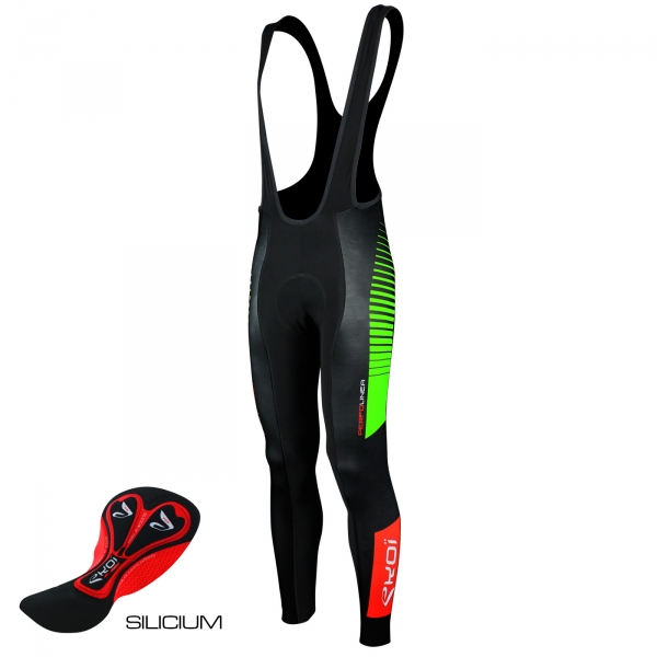 Culotte bike largo EKOI PERFOLINEA Fluo Verde Culotte bike largo EKOI PERFOLINEA Fluo Verde