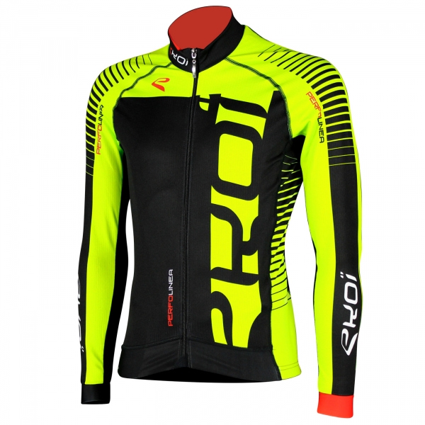 Maillot hiver EKOI PERFOLINEA Fluo Jaune Maillot hiver EKOI PERFOLINEA Fluo Jaune