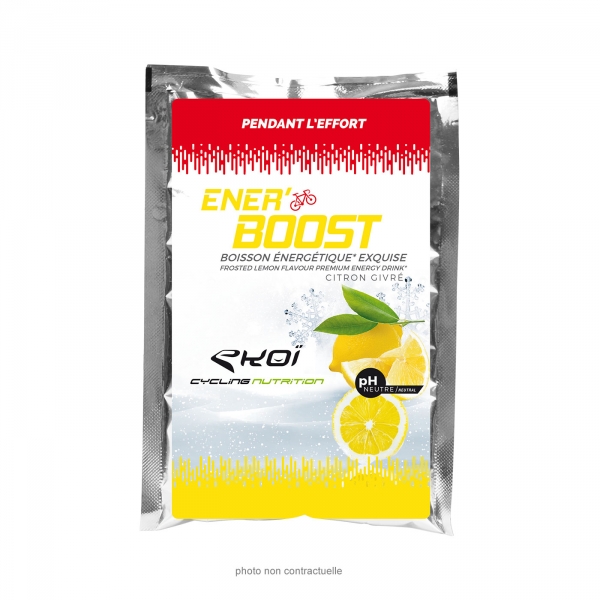Ener Boost citron givré sachet 50g Ener Boost citron givré sachet 50g