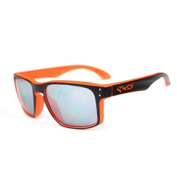 Lunettes EKOI Lifestyle Noir Orange Lunettes EKOI Lifestyle Noir Orange