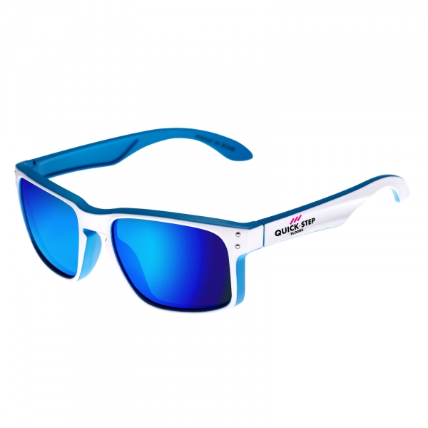 Sonnenbrille EKOI Lifestyle Weiß Blau Quickstep Sonnenbrille EKOI Lifestyle Weiß Blau Quickstep