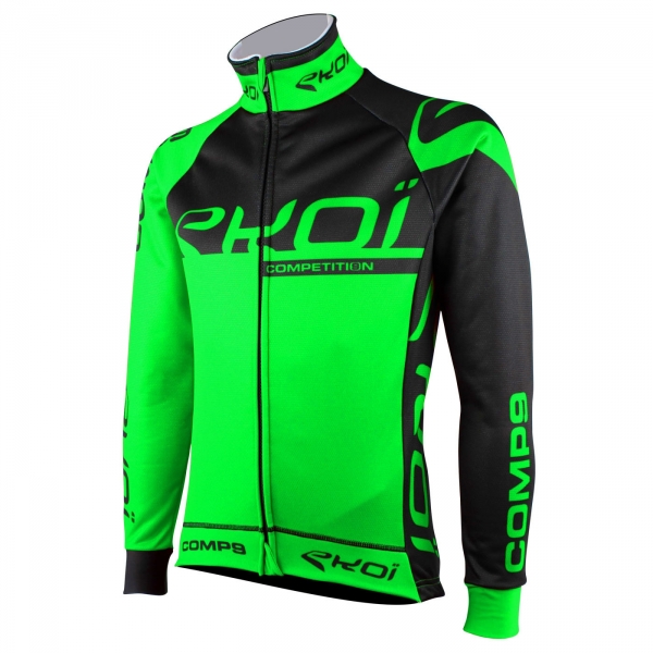 Thermal Jacke EKOI Competition9 Schwarz Neongrün Thermal Jacke EKOI Competition9 Schwarz Neongrün