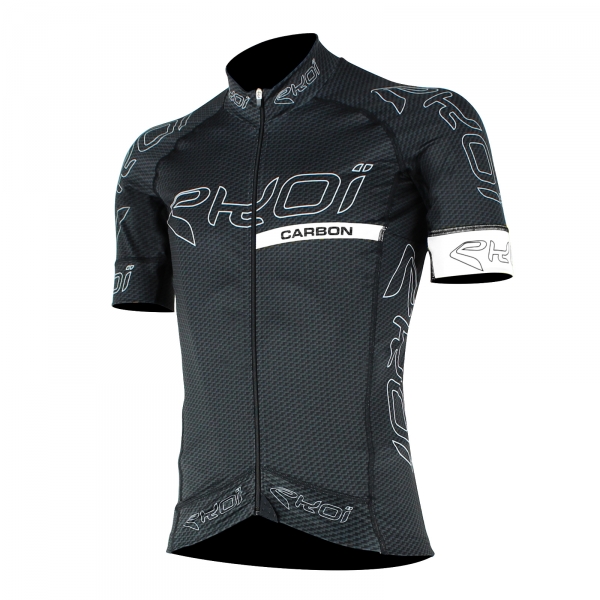 Czarno-biała koszulka EKOI CARBON FIBER Czarno-biała koszulka EKOI CARBON FIBER
