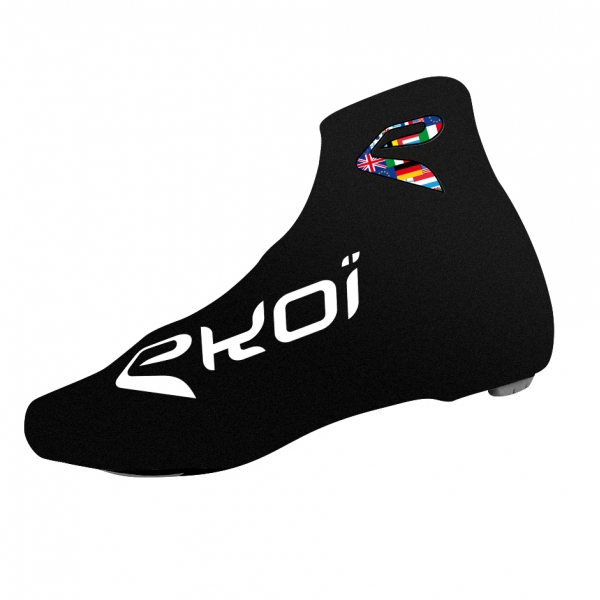Surchaussures vélo été EKOI COMP 2017 Noir Surchaussures vélo été EKOI COMP 2017 Noir