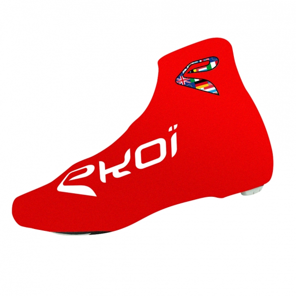 Surchaussures vélo été EKOI COMP 2017 Rouge Surchaussures vélo été EKOI COMP 2017 Rouge