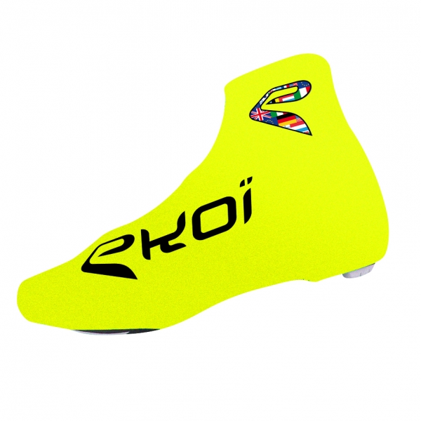 EKOI COMP 2017 fluo yellow summer overshoes EKOI COMP 2017 fluo yellow summer overshoes