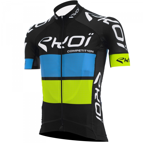 Maillot EKOI COMP10 Negro azul amarillo Maillot EKOI COMP10 Negro azul amarillo