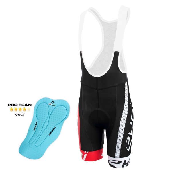 Culotte Bike Corto EKOI COMP10 PROTEAM Negro rojo blanco Culotte Bike Corto EKOI COMP10 PROTEAM Negro rojo blanco