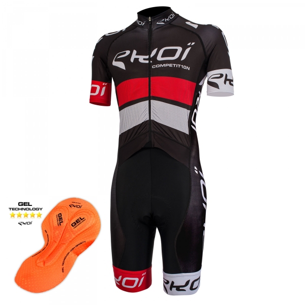 EKOI COMP10 Gel Black Red & White skinsuit EKOI COMP10 Gel Black Red & White skinsuit