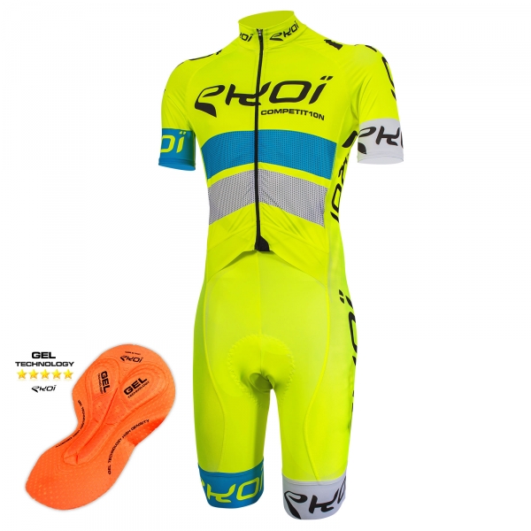 Combinaison EKOI COMP10 Gel Jaune Bleu Blanc Combinaison EKOI COMP10 Gel Jaune Bleu Blanc