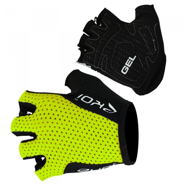 Gants été EKOI COMP10 Gel Jaune fluo Gants été EKOI COMP10 Gel Jaune fluo