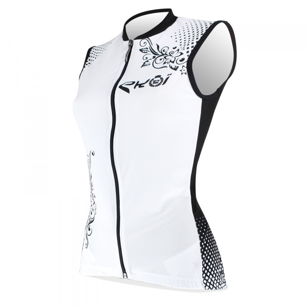 Camisola mulher EKOI JUST FOR HER 2017 sem mangas Branco Camisola mulher EKOI JUST FOR HER 2017 sem mangas Branco