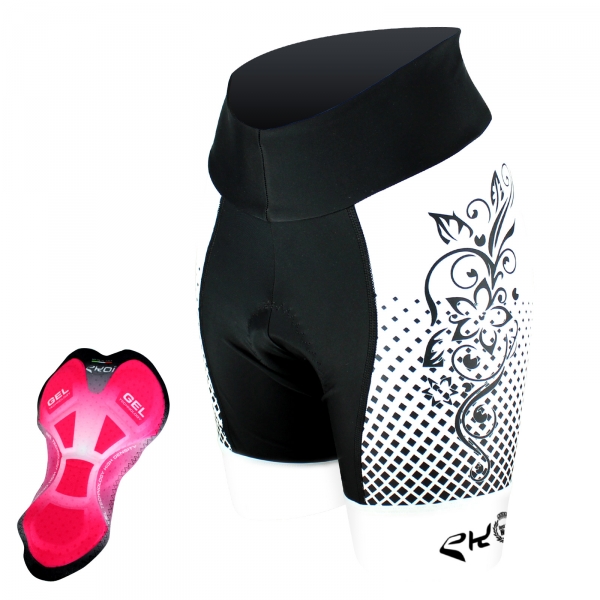 Culotte Bike corto mujer Gel EKOI JUST FOR HER 2017 Blanco Culotte Bike corto mujer Gel EKOI JUST FOR HER 2017 Blanco
