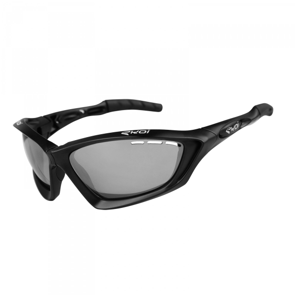EKOI Fit First matt black sunglasses photochromic grey category 1-2 lens EKOI Fit First matt black sunglasses photochromic grey category 1-2 lens