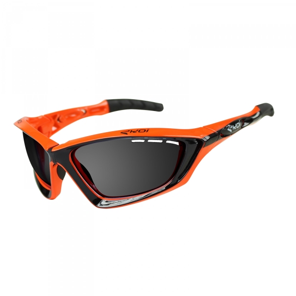 EKOI Fit First limited edition black & orange sunglasses mirror lens EKOI Fit First limited edition black & orange sunglasses mirror lens