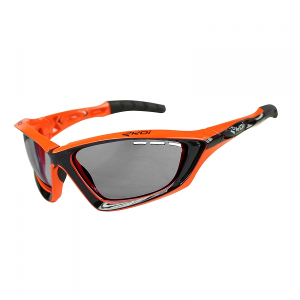 EKOI Fit First limited edition black & orange sunglasses grey Cat 1-3 photochromic lens EKOI Fit First limited edition black & orange sunglasses grey Cat 1-3 photochromic lens