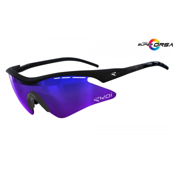 Super Corsa EKOI LTD Negro mate Revo azul Super Corsa EKOI LTD Negro mate Revo azul