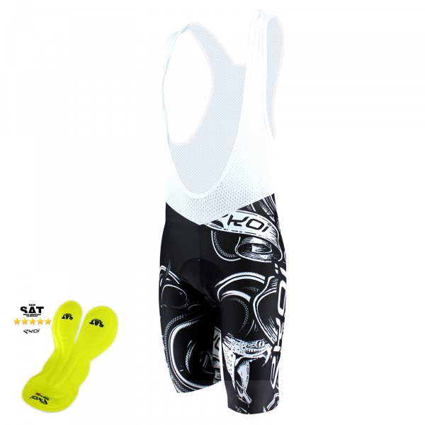 Culotte bike corto EKOI LTD Snake Pit NSAT Black Culotte bike corto EKOI LTD Snake Pit NSAT Black