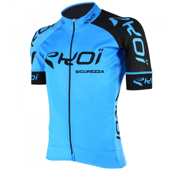 EKOI SICUREZZA 2 Blue short sleeve jersey EKOI SICUREZZA 2 Blue short sleeve jersey