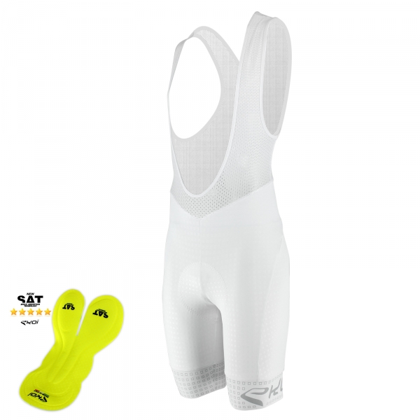 EKOI NSAT-cykelshorts, Hvid EKOI NSAT-cykelshorts, Hvid