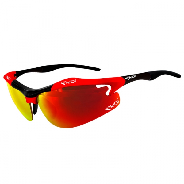 Ekoi Diablo Evo Limited EdItion Red & Black sunglasses Revo Red lens Ekoi Diablo Evo Limited EdItion Red & Black sunglasses Revo Red lens