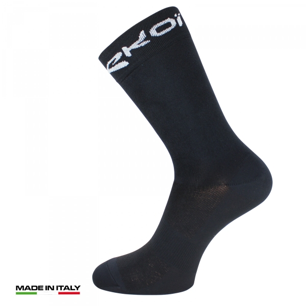 Meias de ciclismo de verão EKOI Sunlight Pretas Meias de ciclismo de verão EKOI Sunlight Pretas