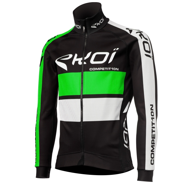 Veste thermique hiver EKOI COMP10 CONNECT Noir Vert Veste thermique hiver EKOI COMP10 CONNECT Noir Vert