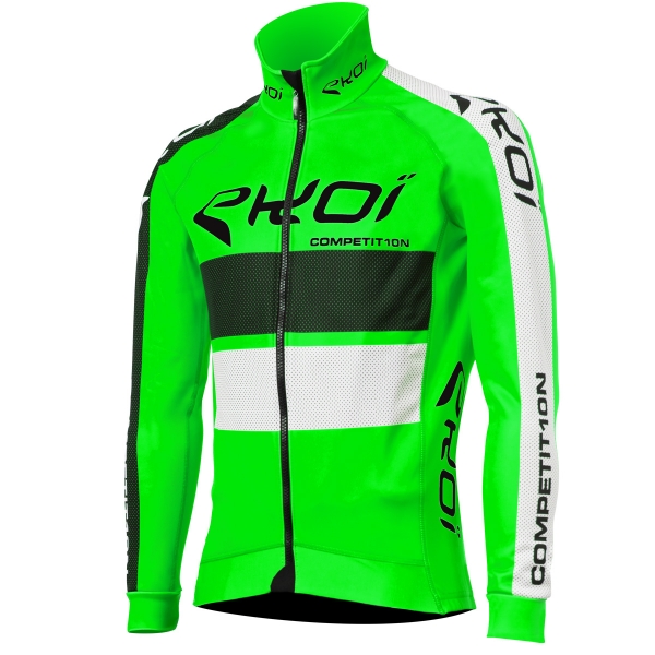 Casaco térmico inverno EKOI COMP10 CONNECT Verde fluorescente Casaco térmico inverno EKOI COMP10 CONNECT Verde fluorescente