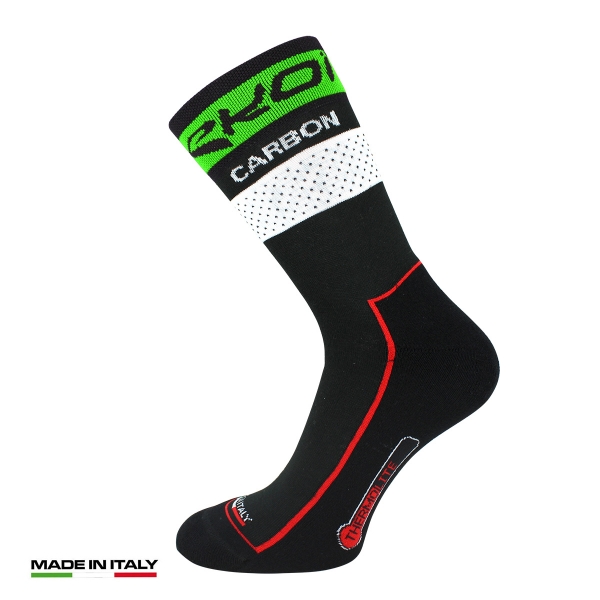 Meias inverno EKOI COMP10 Carbono Thermolite Preto Verde fluorescente Meias inverno EKOI COMP10 Carbono Thermolite Preto Verde fluorescente