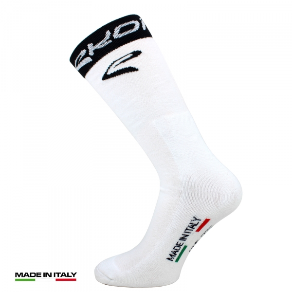 Chaussettes hiver EKOI Unitaille Blanc Noir Chaussettes hiver EKOI Unitaille Blanc Noir