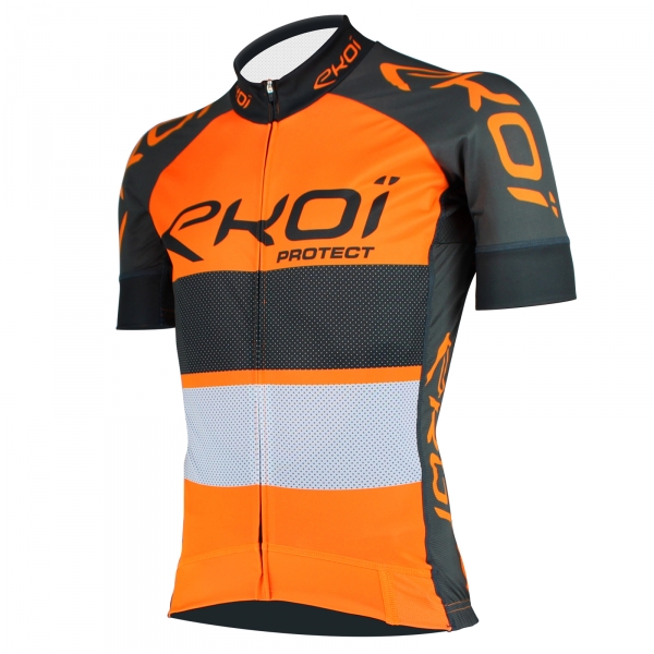 EKOI PROTECT Orange / Grey short sleeve jersey EKOI PROTECT Orange / Grey short sleeve jersey