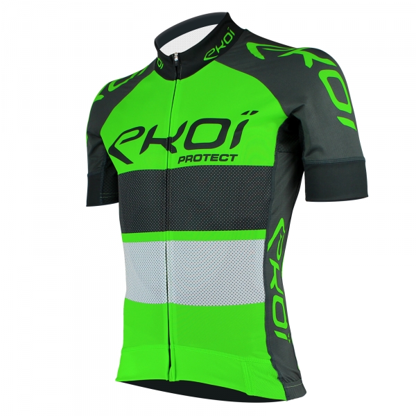 Dres EKOI PROTECT Zelená fluo/Šedá Dres EKOI PROTECT Zelená fluo/Šedá