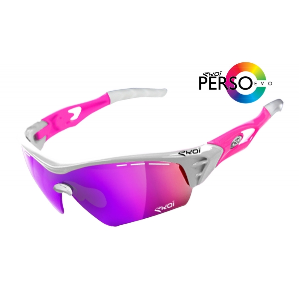 Biało-różowe fotochromowe okulary Persoevo EKOI LTD Biało-różowe fotochromowe okulary Persoevo EKOI LTD