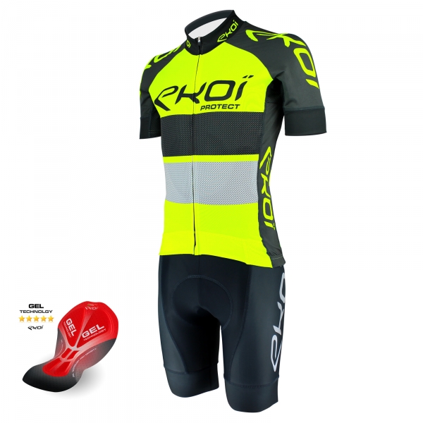 Pack été EKOI PROTECT GEL Jaune fluo Gris Pack été EKOI PROTECT GEL Jaune fluo Gris