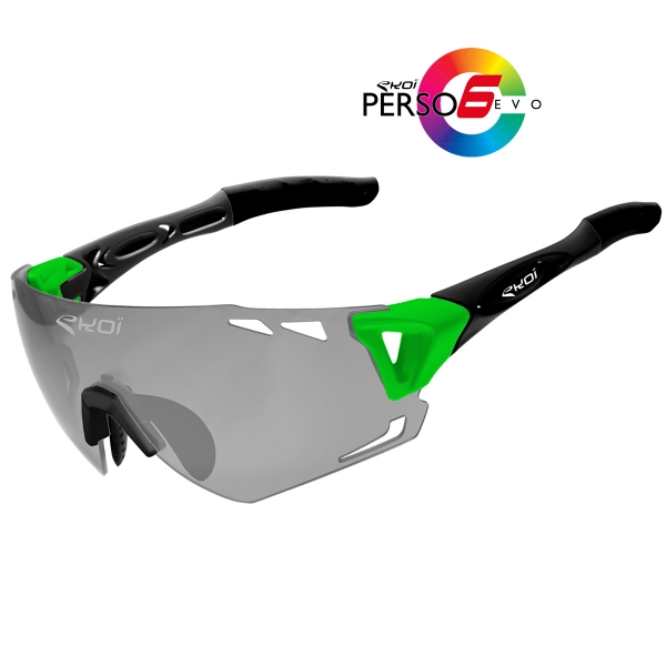 Persoevo6 EKOI LTD Verde Preto mate Cat1-2 Persoevo6 EKOI LTD Verde Preto mate Cat1-2
